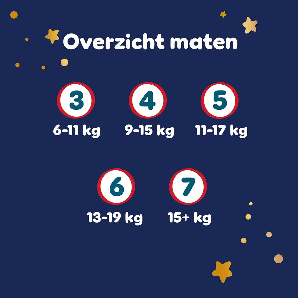 Pampers Night Pants Maat 4, 180 luierbroekjes, 9kg-15kg, Pampers Night Pants bieden extra bescherming de hele nacht lang