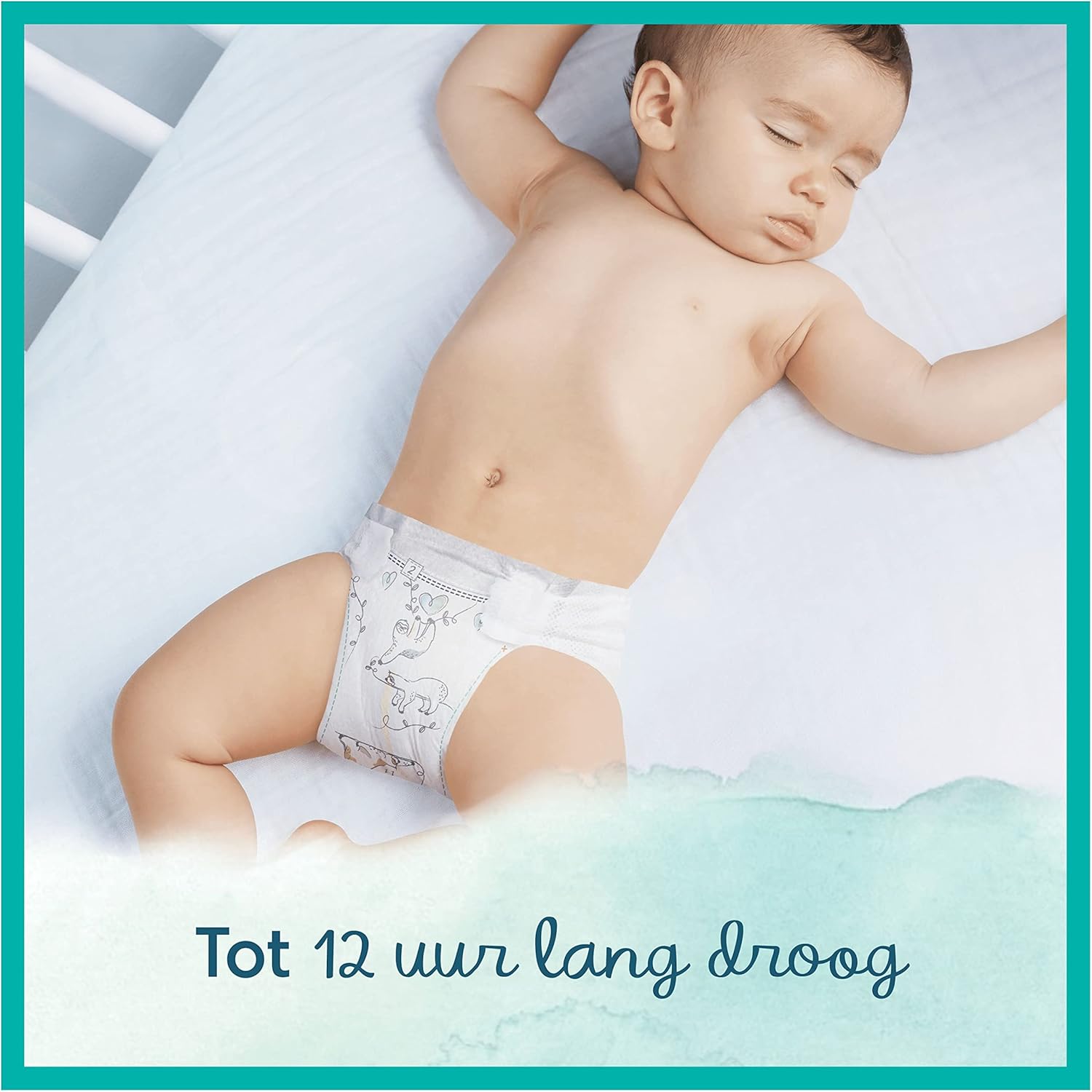 Pampers Maat 3 Luiers (6-10kg), Harmony, 204 Luiers, Maandbox, Zachte Huidbescherming en Plantaardige Ingrediënten