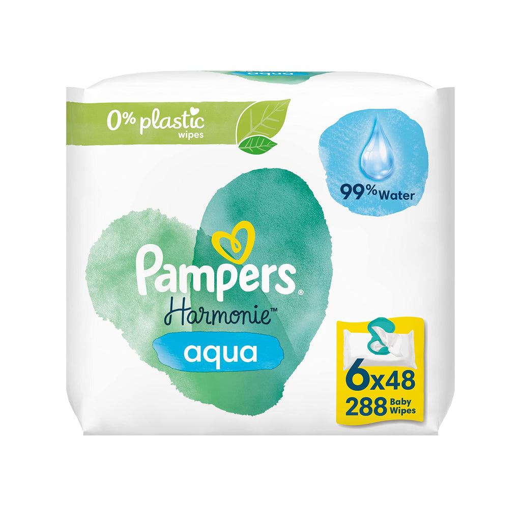 Pampers Babydoekjes Harmonie Aqua 15x48 =720 doekjes