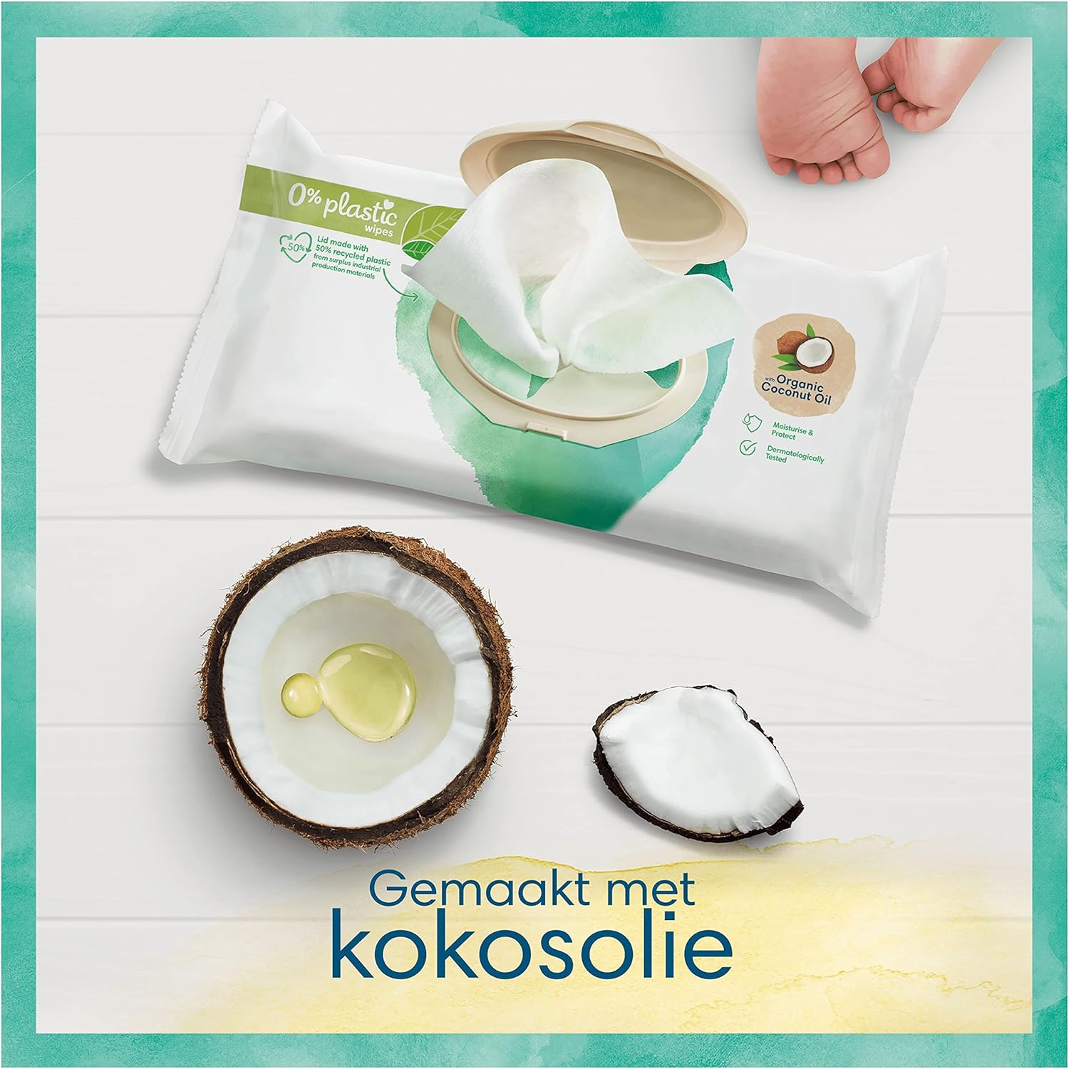 Pampers Harmonie Protect & Care baby doekjes 24 verpakkingen = 1056 doekjes
