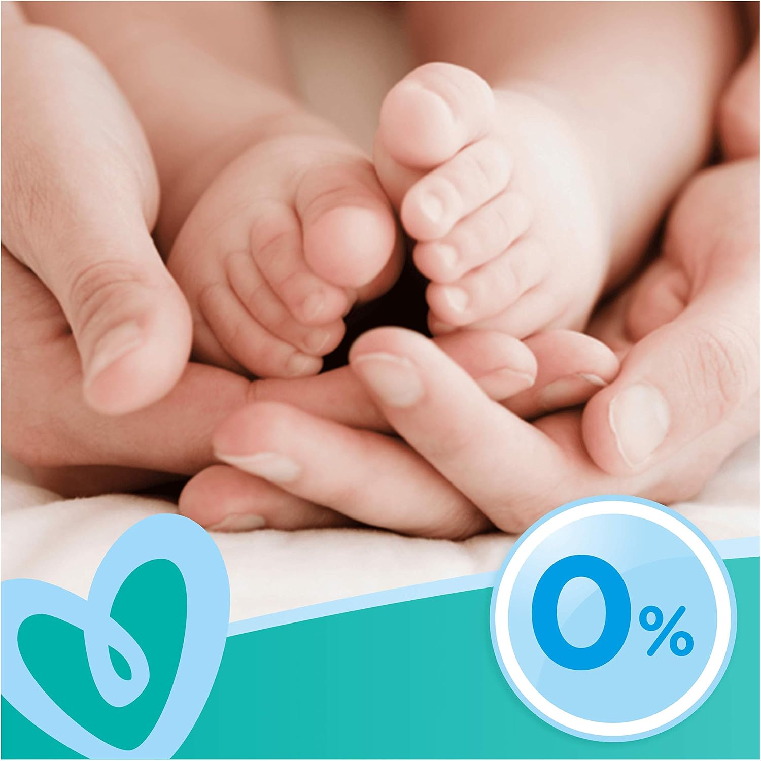 Pampers Vers Schoon Babydoekjes 12 x 52 doekjes