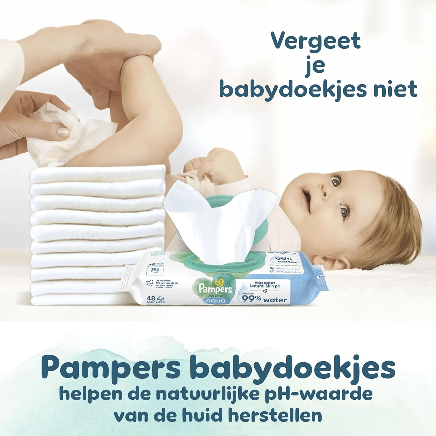 Pampers Harmonie Pants Maat 6, 132 luiers, 15kg+, Zachte huidbescherming en 360° comfortabele pasvorm