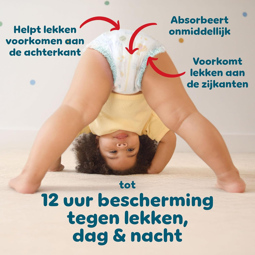 Pampers Baby-Dry Luierbroekjes Maat 5, 160 stuks, 11kg-17kg, 360° pasvorm om openingen en lekkages te voorkomen