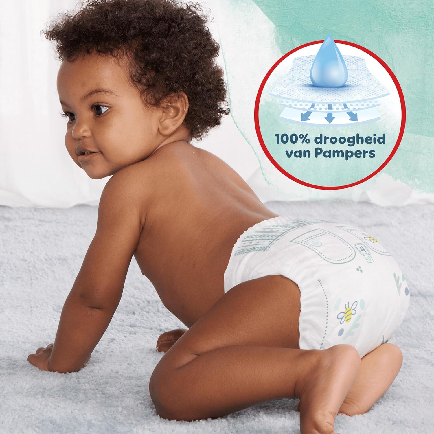 Pampers Harmonie Pants Maat 6, 132 stuks luiersbroeken, 15kg+, zachte huidbescherming en 360° comfortabele pasvorm