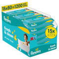 Pampers Vers Schoon Babydoekjes 12 x 52 doekjes
